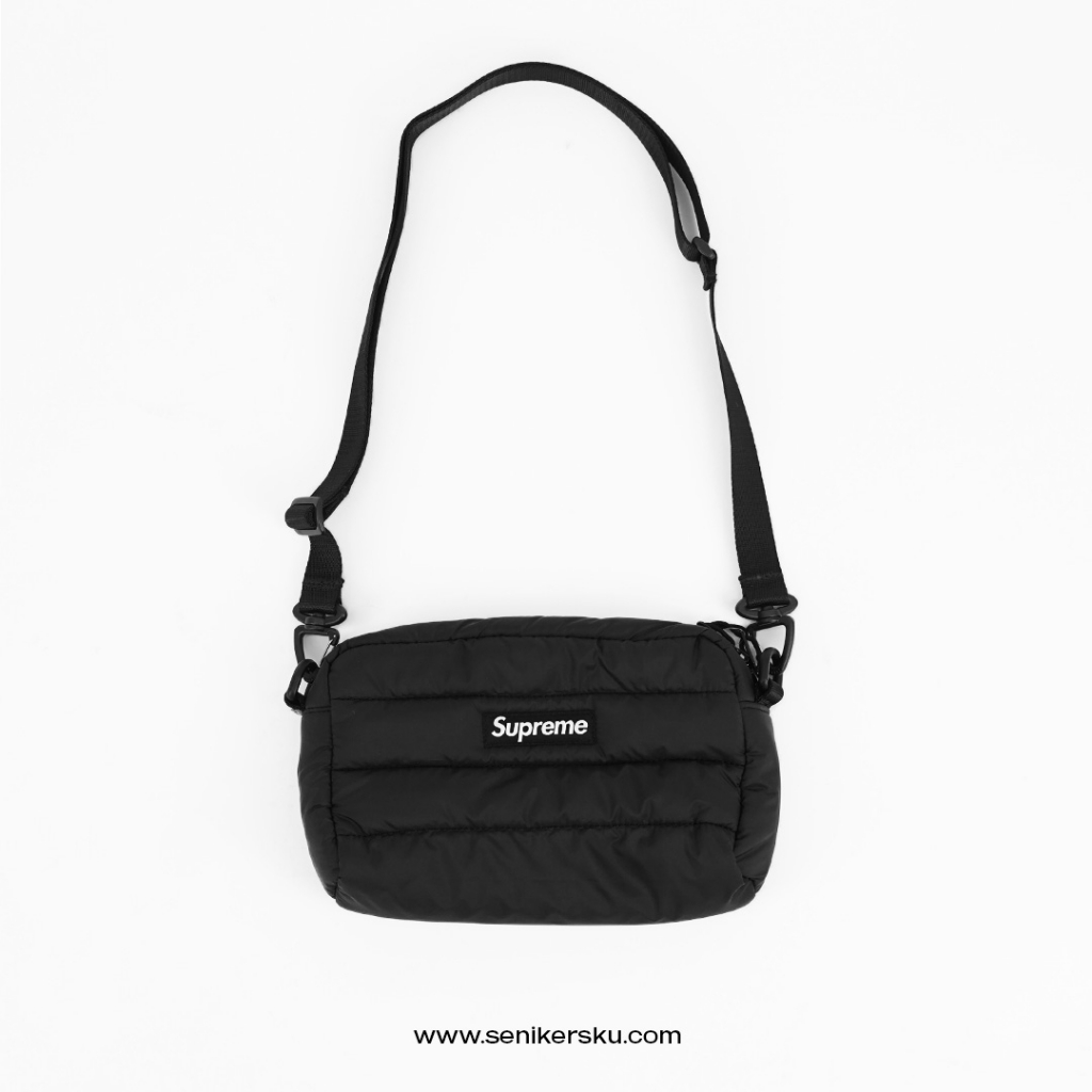 Supreme Puffer Side Bag Black