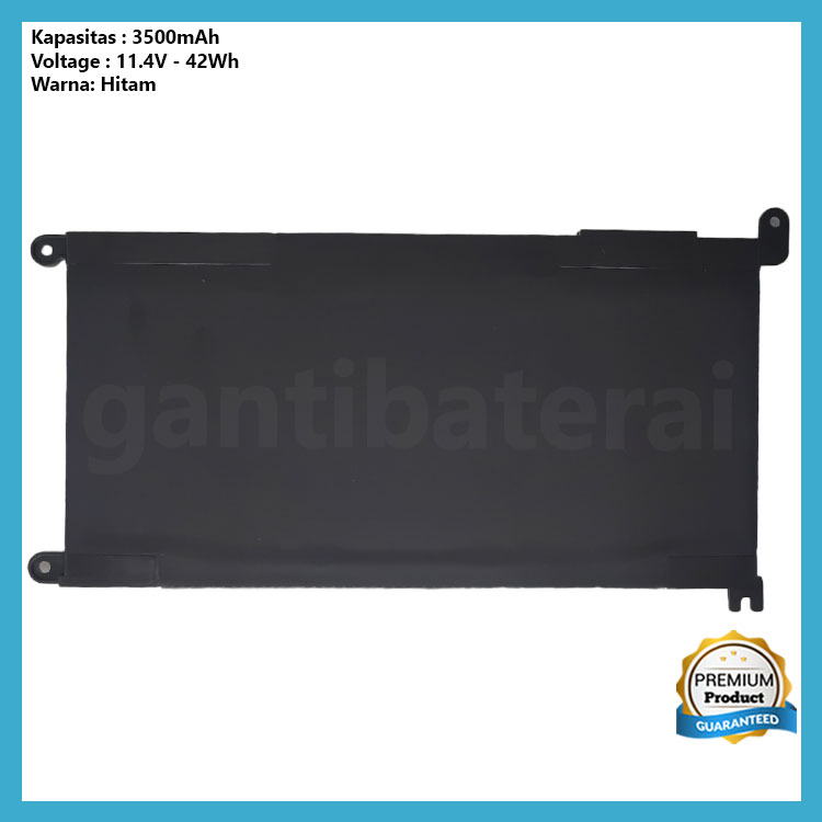 Baterai Dell Latitude 3480 3580 3488 3490 42wh WDX0R WDXOR FW8KR