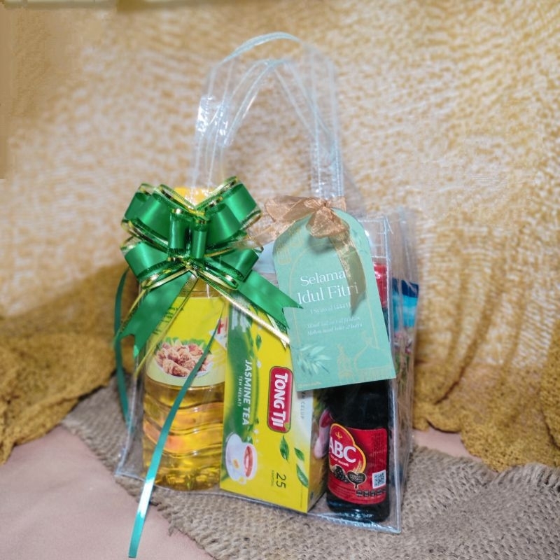 Hampers idul fitri mini sembako. parcel lebaran