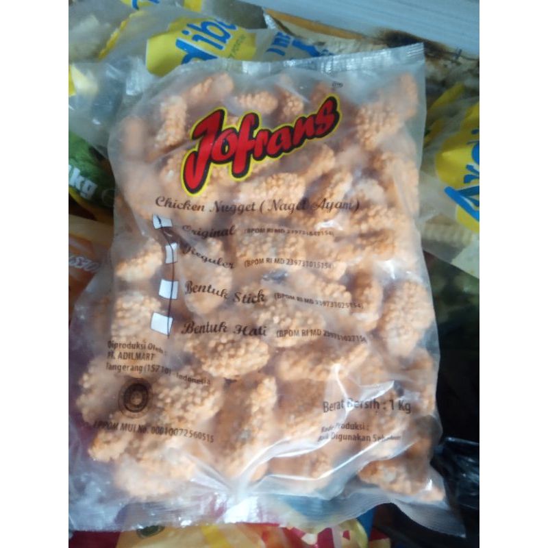 

Jofrans Chicken Nugget Crispy 1 kg