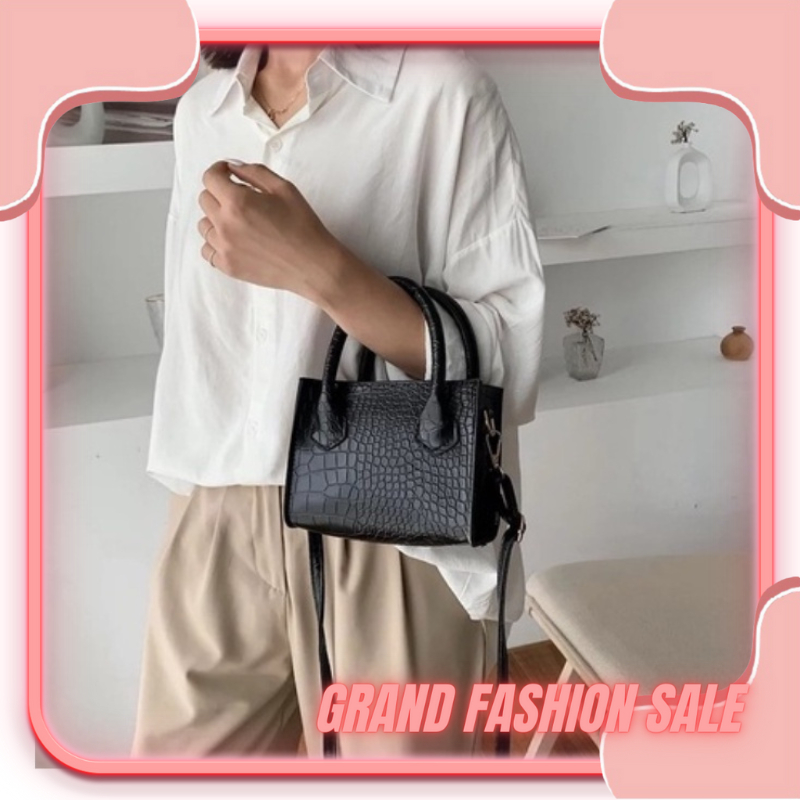 [LOKAL] DOMMO - D1496 TAS CLAUDIA Tas Selempang Wanita Casual Claudia Corean Style