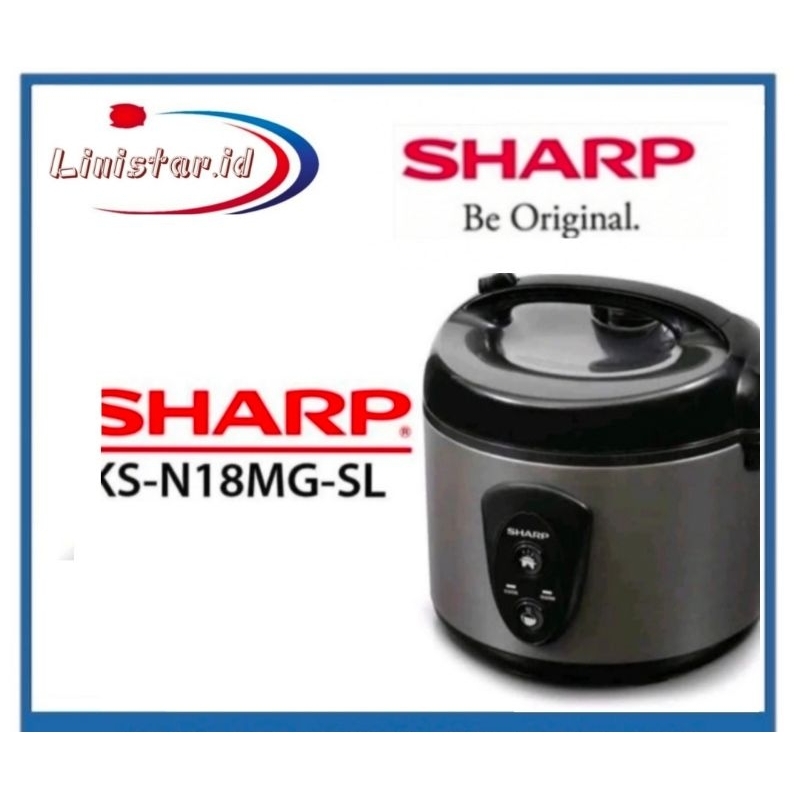 Magicom SHARP KSN-18MGSL/RICE COOKER SHARP KSN18 MGSL(1.8Liter & Garansi)