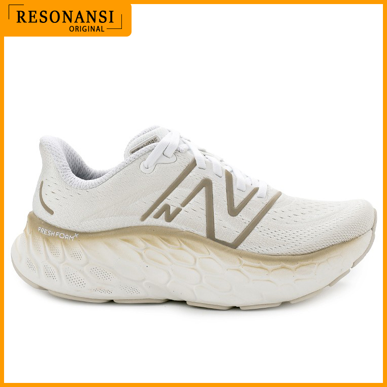 SEPATU WANITA TERBARU NEW BALANCE ORIGINAL SNEAKERS MORE PUTIH EMPUK