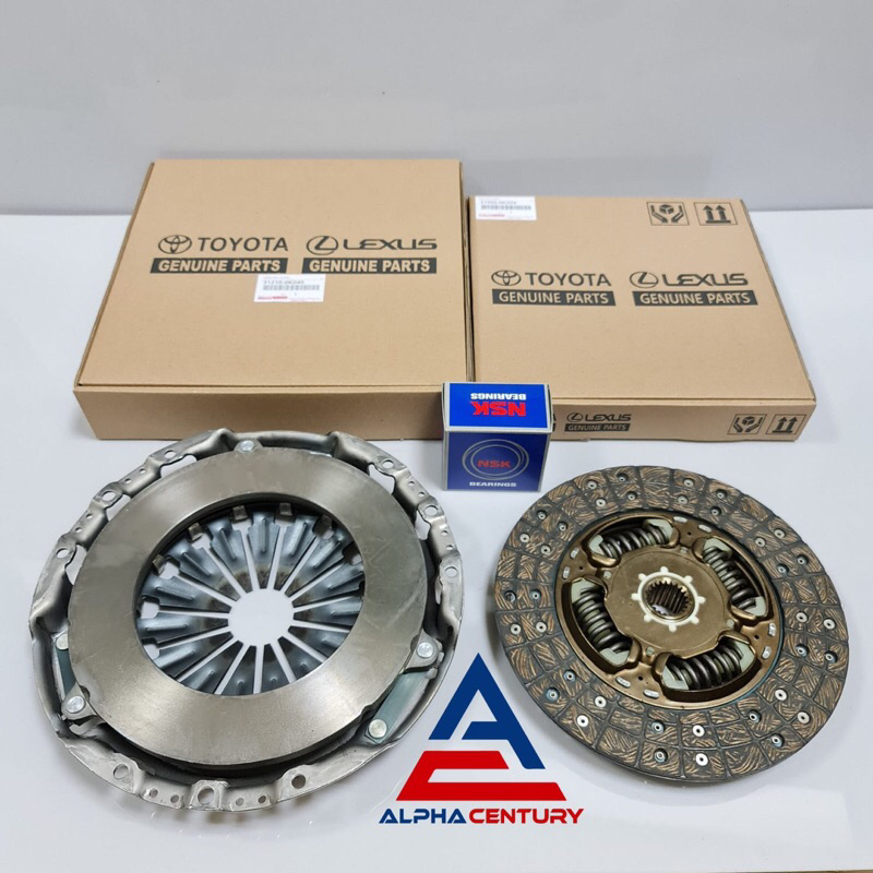 KOPLING SET FORTUNER DIESEL 2.5 HILUX 2.5 2KD ORI GARANSI