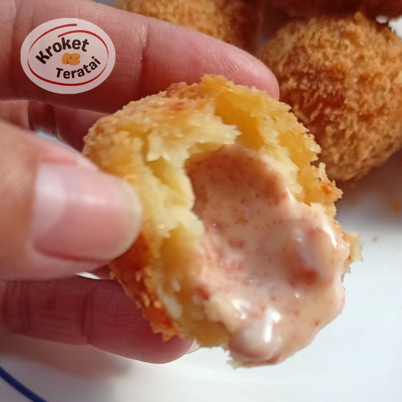 

Kroket kentang Keju-Kornet
