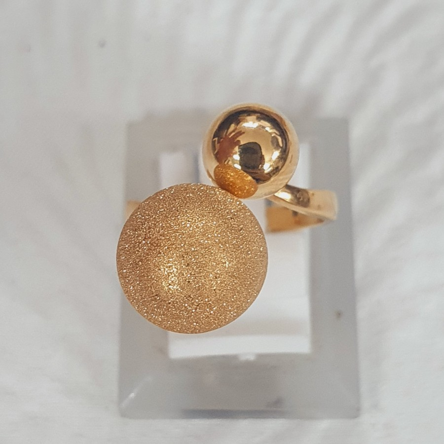 cincin pipa bola bola tanpa mata emas 70% 700 70 %