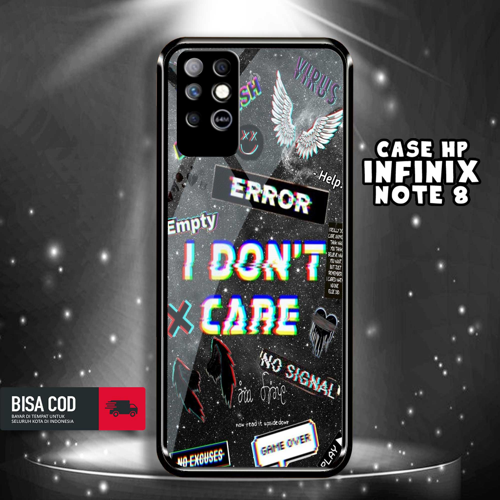 Case INFINIX NOTE 8 Motif [POSTER 3] Casing INFINIX NOTE 8 TERBARU Hardcase Glossy Kilau 2D Case Hp 