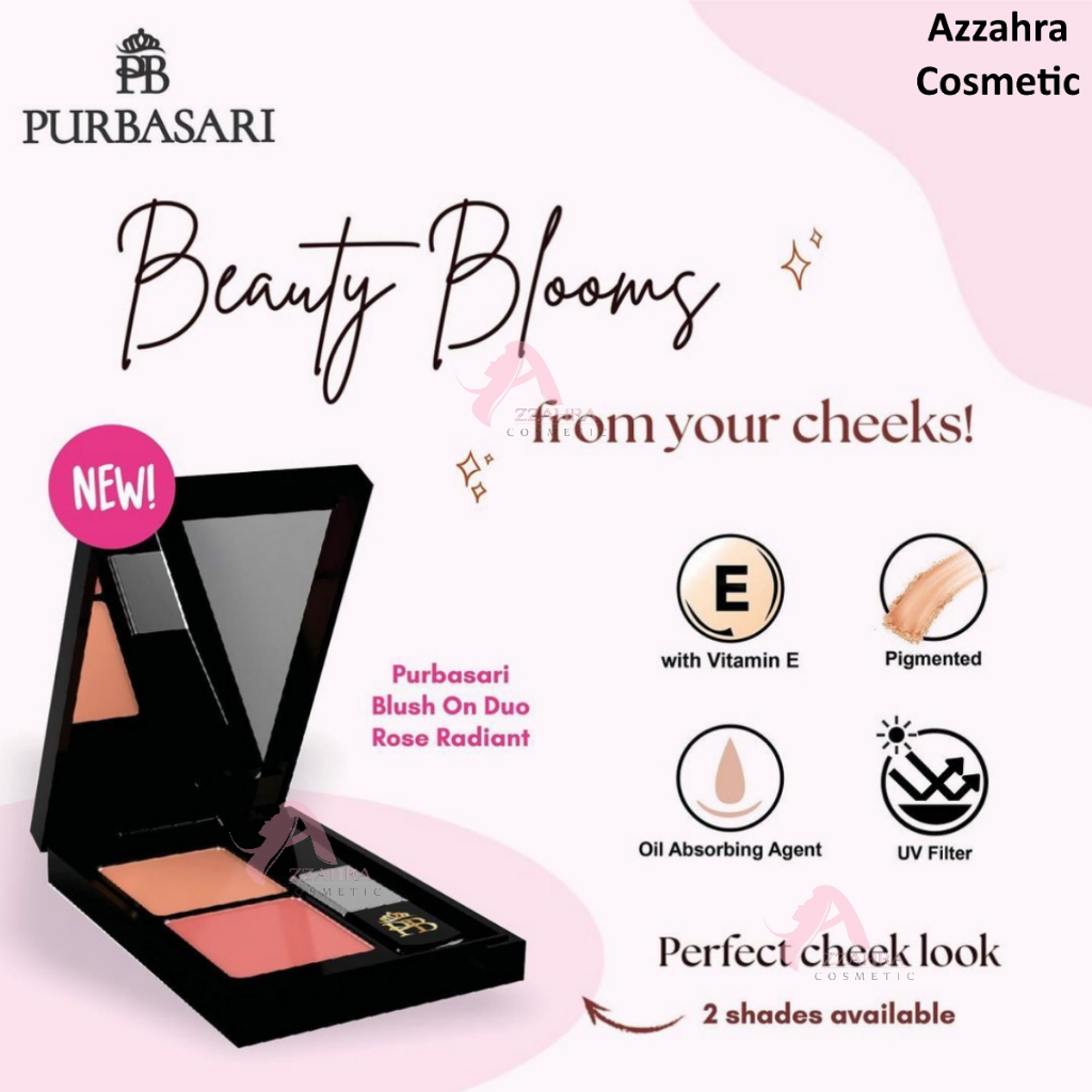 Purbasari Blush On Duo | Perona Pipi