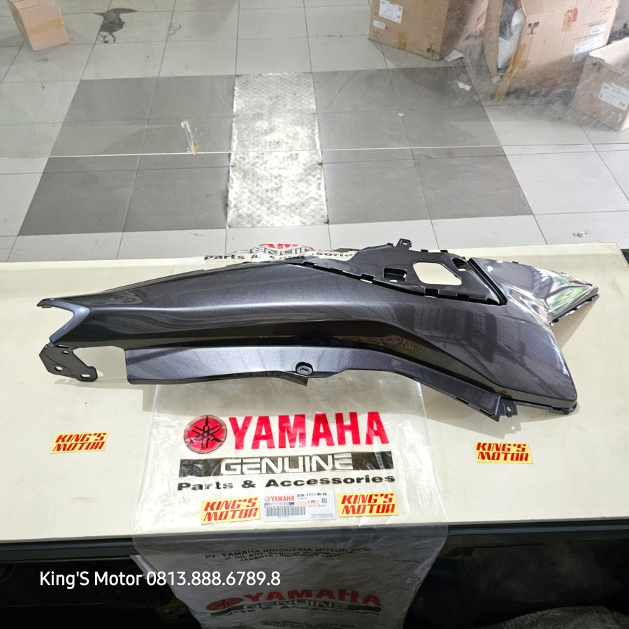 COVER BODY MIO GEAR 125 KIRI ABU METALIK B3W F1711 P0 ASLI YAMAHA