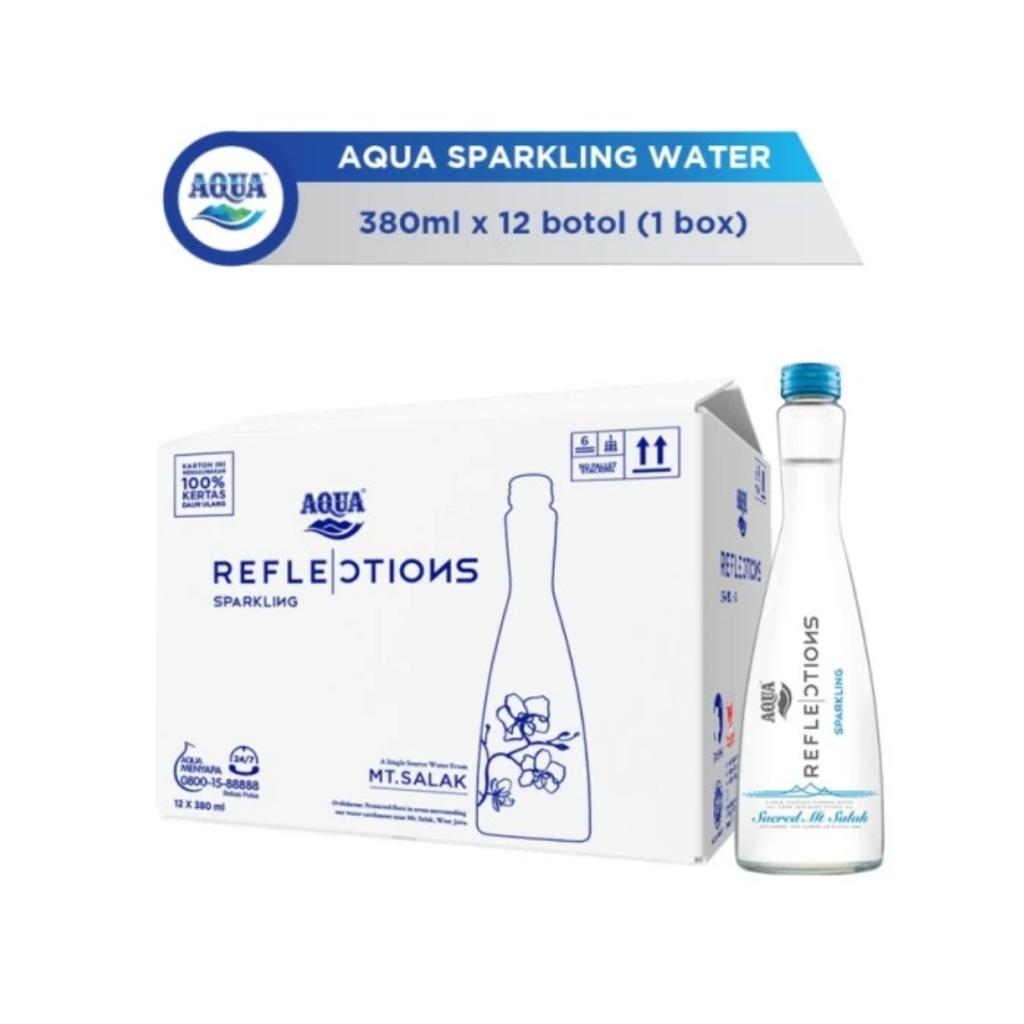 

AQUA REFLECTIONS SPARKLING 380ml 1Box
