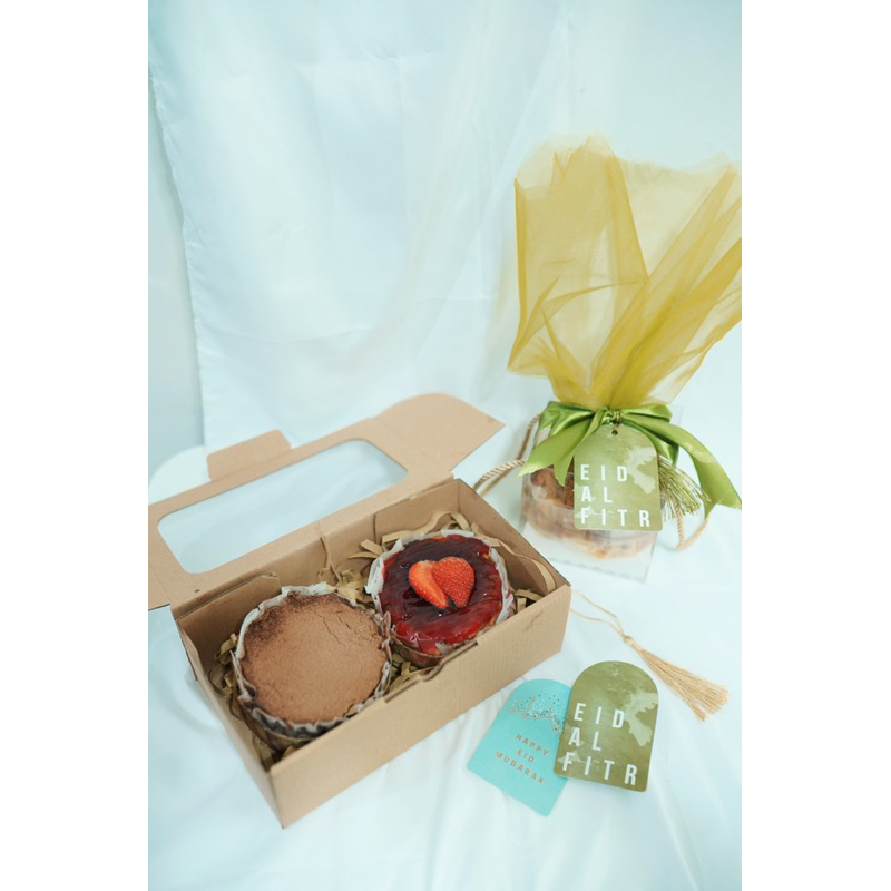 

Burnt cheesecake (HAMPERS LEBARAN)