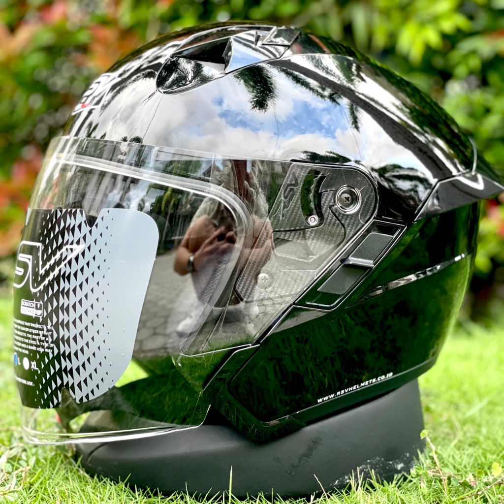 Helm Rsv Sv300 Half Face Double Visor Sni