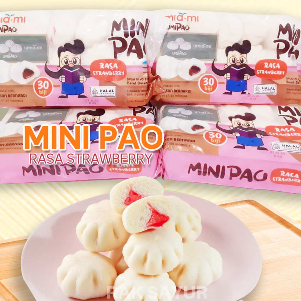 

umiami minipao isi strowbery (30 pcs)