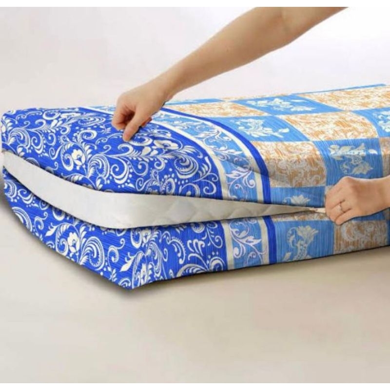 Sarung Kasur Resleting NO 3 / Cover Kasur Busa Inoac / Sarung Kasur Inoac Resleting / Sprei Resletin