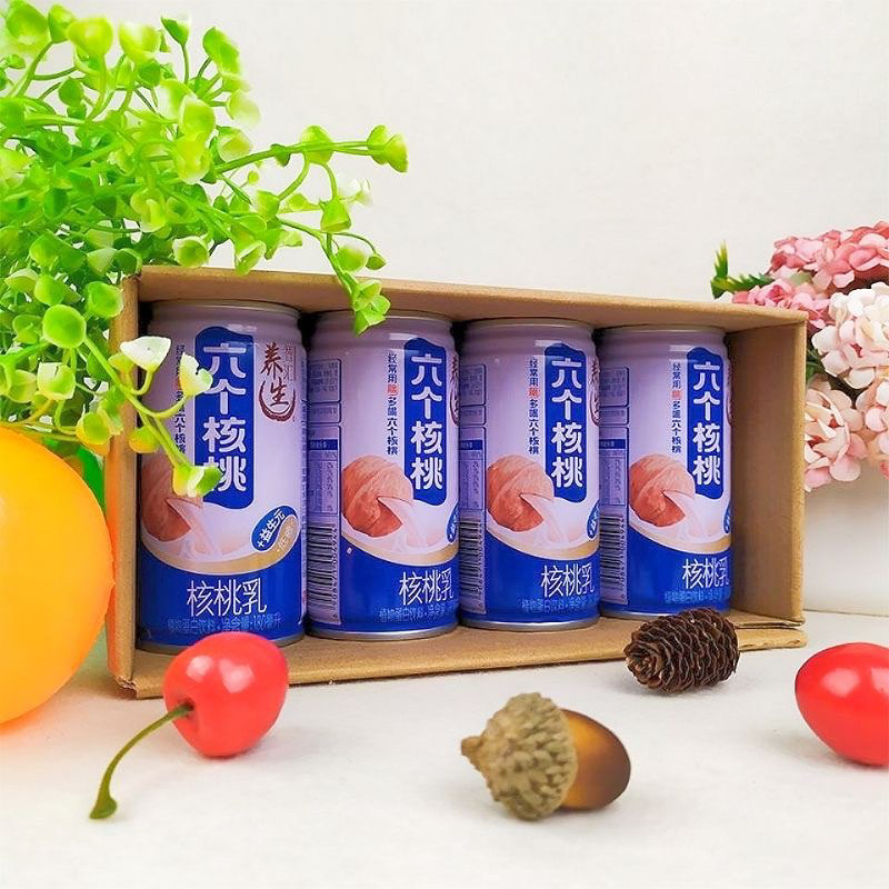 halal Susu Kacang Walnut 核桃乳 yang Yuan He tao Ru 240ml