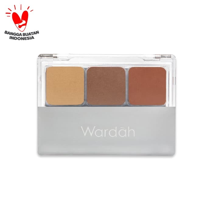 Wardah Eyeshadow Series | Classic Nude Colors Eye Shadow | Passionate | A - M Series 3.3g (Raiya Cos