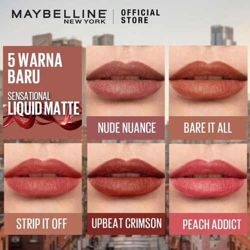 Maybelline Sensational Liquid Matte NuDe New Shade