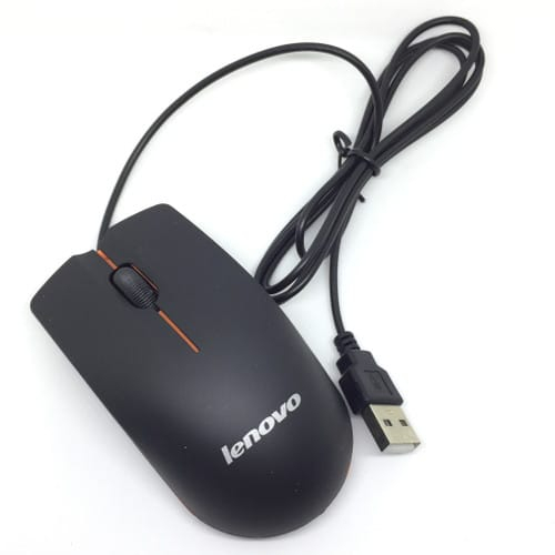 Mouse Lenovo Optical Kabel Wired | Mouse Laptop PC Lenovo WIRED #GARANSI 3 BULAN