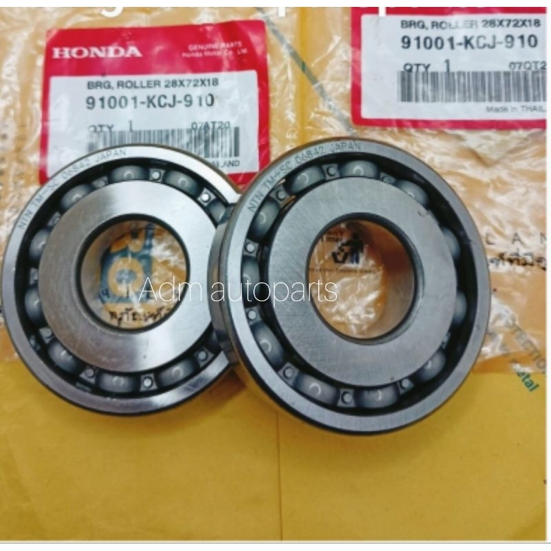 BEARING LAHER KRUK AS KIRI/KANAN HONDA TIGER LAMA TIGER 2000 TIGER REVOLUTION TIGER NEW MEGAPRO  PRI