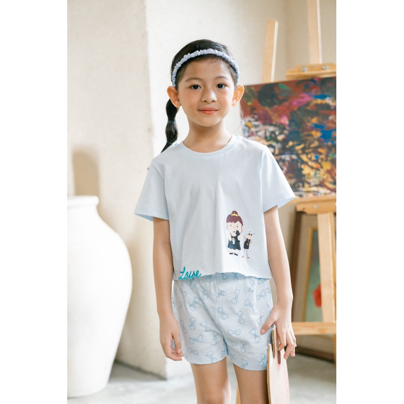 Bohopanna BIANCA Set x The Overtee / Setelan Anak 1-14thn