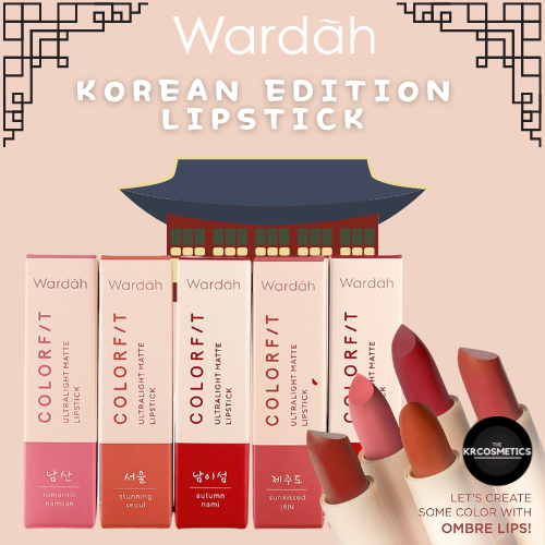 Wardah Colorfit Ultralight Matte Lipstick - Ringan dan Lembut di Bibir 3,5 GR