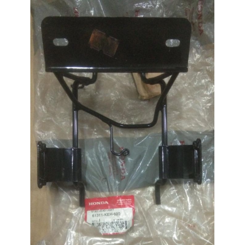 BRACKET DUDUKAN LAMPU DEPAN MEGAPRO LAMA PRIMUS HIU TIGER LAMA ORIGINAL