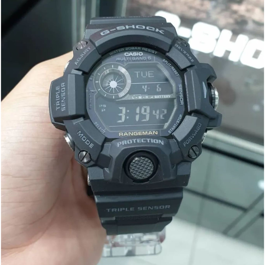 Casio G-Shock BLACKOUT RANGEMAN  GW-9400-1B DIGITAL MEN WATCHES Watch