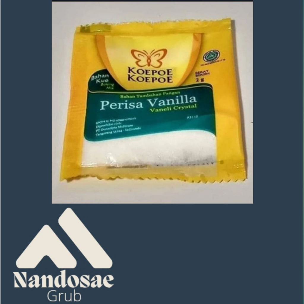 

koepoe koepoe perisa vanilla kemasan 2 gr
