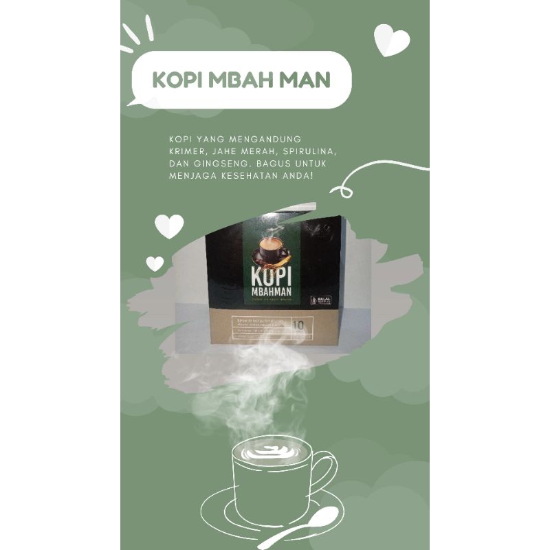 

KOPI HERBAL MBAH MAN