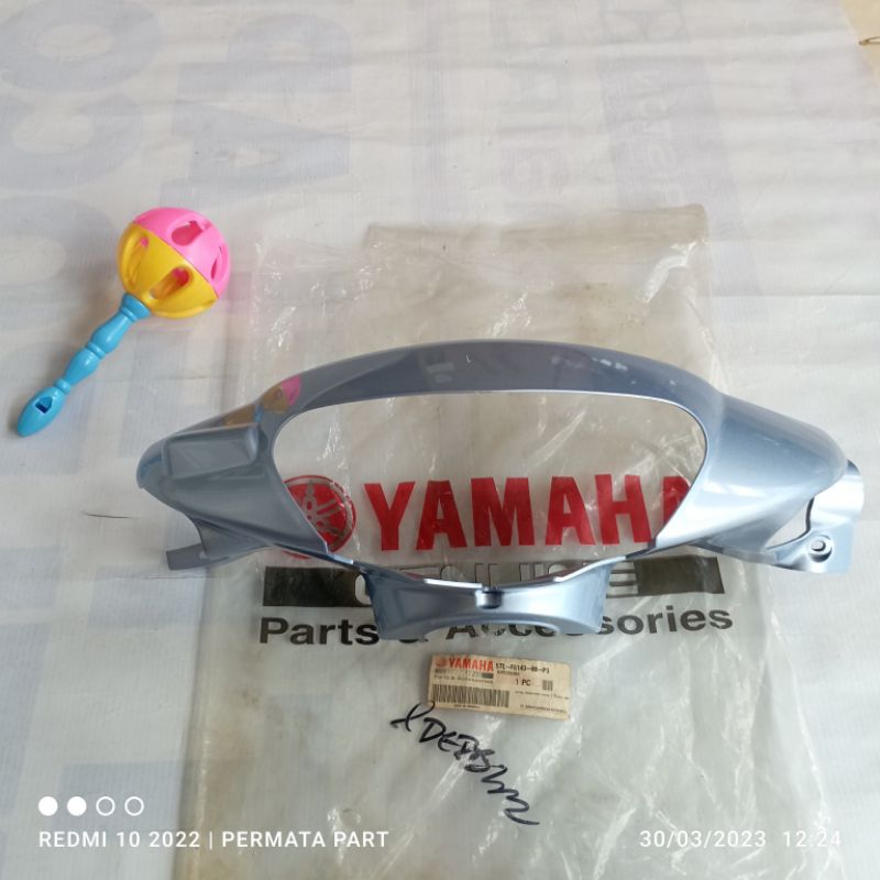 batok depan MIO SPORTY biru muda biru telor asin ori 5tl / original yamaha