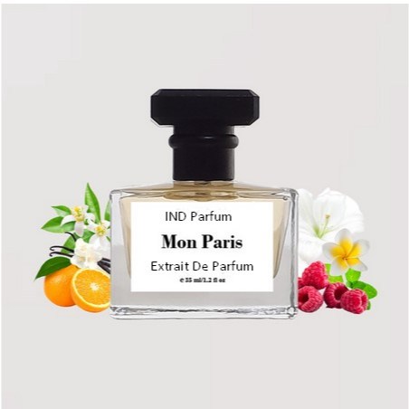 COD IND Parfum MON PARIS 35 ML Extrait De Parfum Tahan 24 Jam Garansi Retur— Parfum Wanita