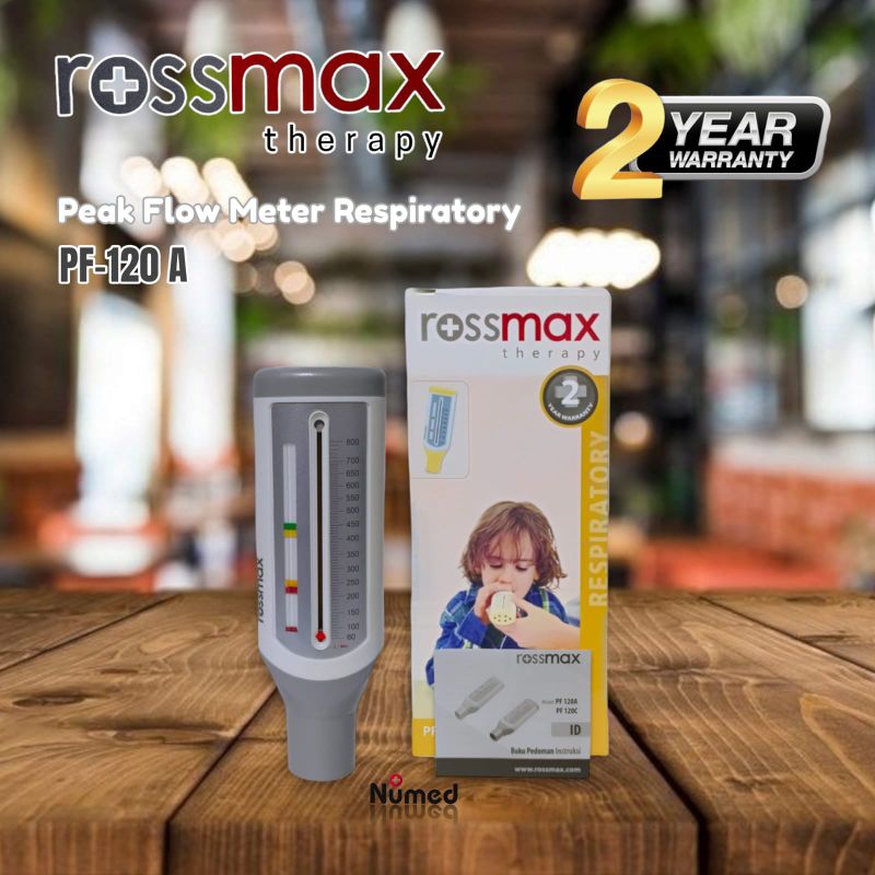 Rossmax Peak Flow Meter Alat Cek Asma Peakflow Meter Dewasa Rossmaxx Alat Terapi Asma PF 120A