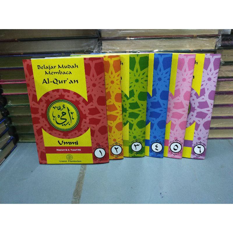Buku Metode Ummi 1 set jilid 1 sd 6