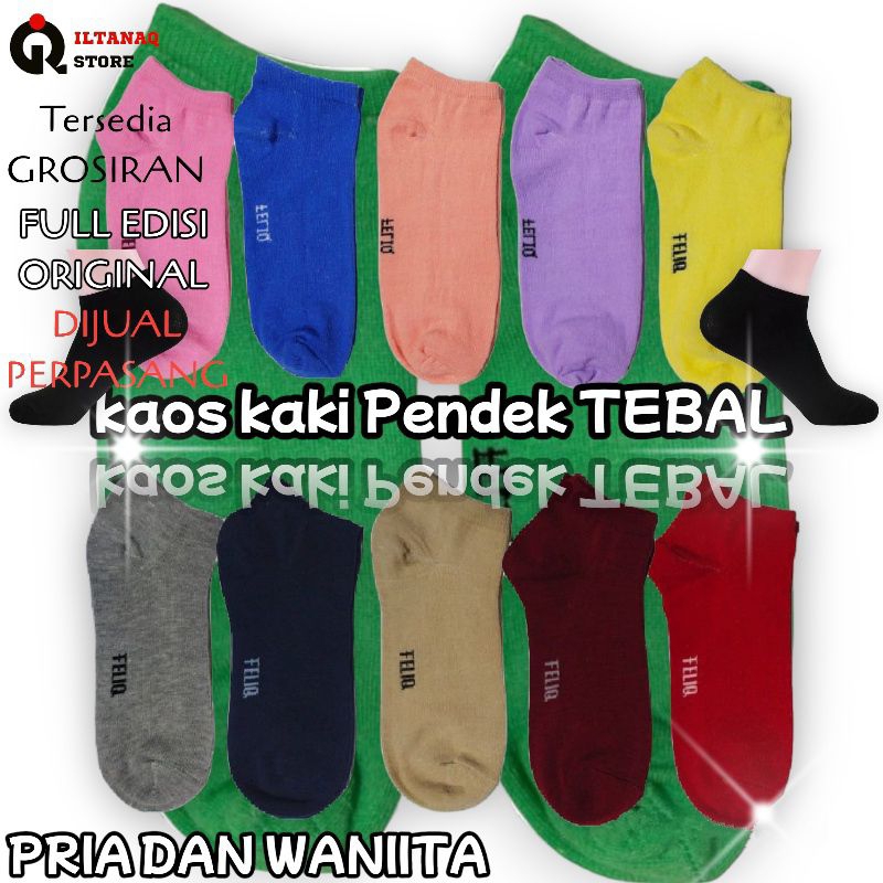 COD - Iltanaqstore Kaos Kaki Polos Semata Kaki / Kaos Kaki Ankle Cute / Socks / Short Socks/ Kaus Kaki Pendek Pria