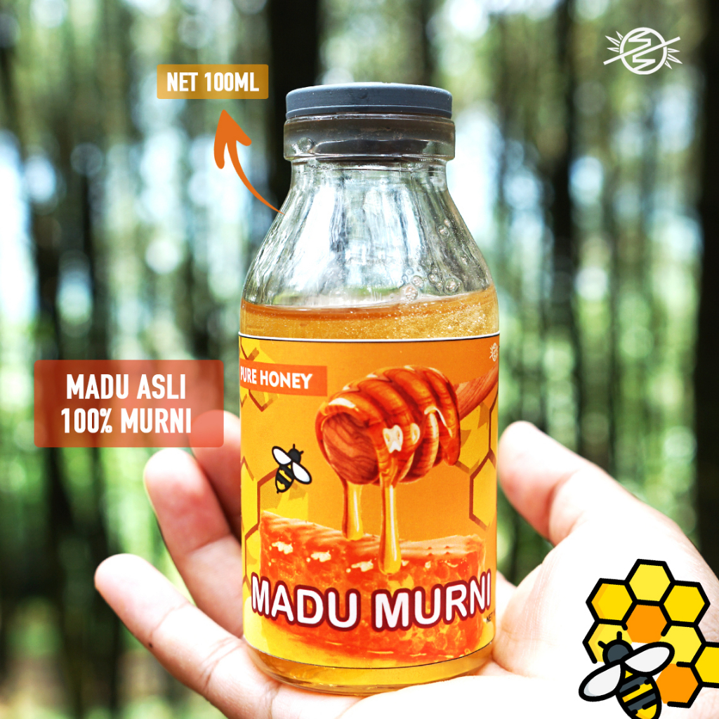 

Madu Asli Murni Nektar Bunga