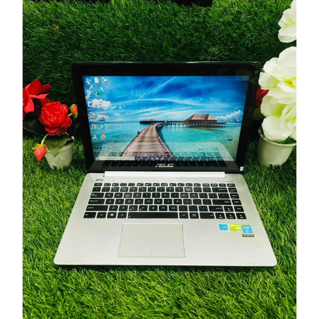 Laptop Gaming Asus Vivobook S451LB Touchscreen Core i5-4200U 2.60GHz RAM 8GB SSD 256GB Dual VGA Nvidia GT740