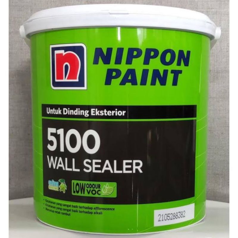 Cat Dasar Tembok Luar (Eksterior) Nippon Paint Wall Sealer 5100