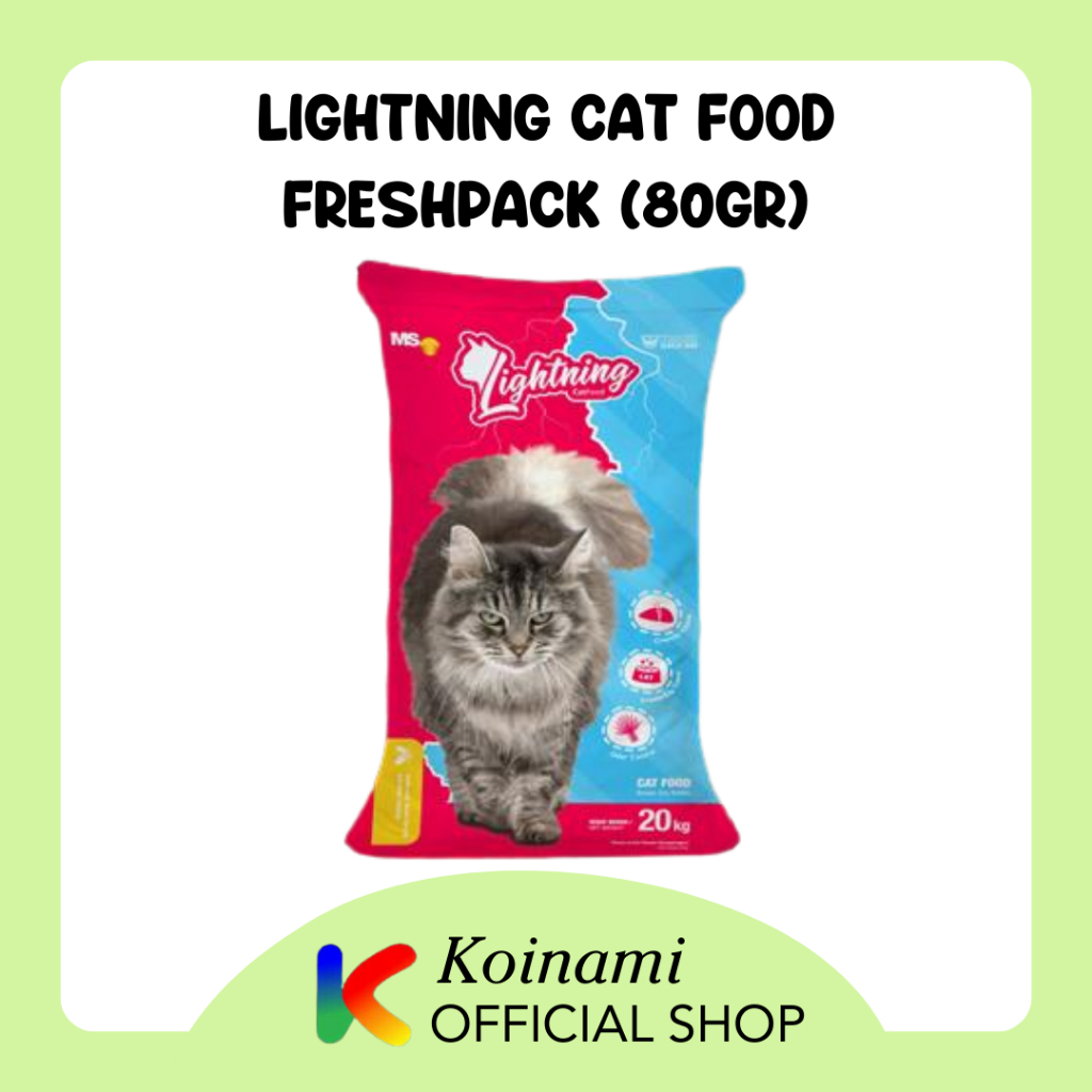 Lightning Cat Food Freshpack 800gr / Makanan Kucing Lightning Cat 800gr