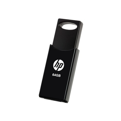 Flashdisk HP 64GB USB 2.0 V212 BLACK