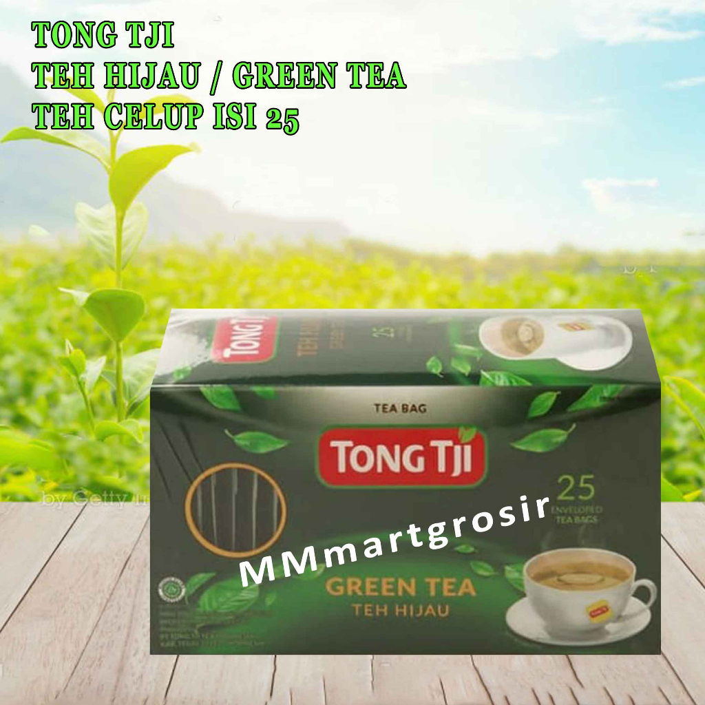 

Tong Tji / Teh Celup / Teh Hijau / 50gr / 25 kantong