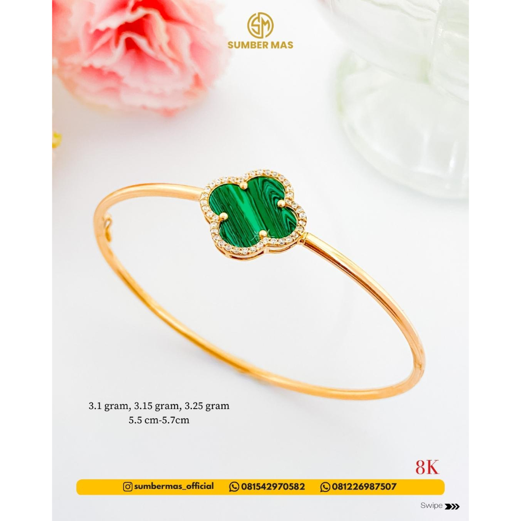 VAN CL**FF BANGLE 8K - SUMBER MAS