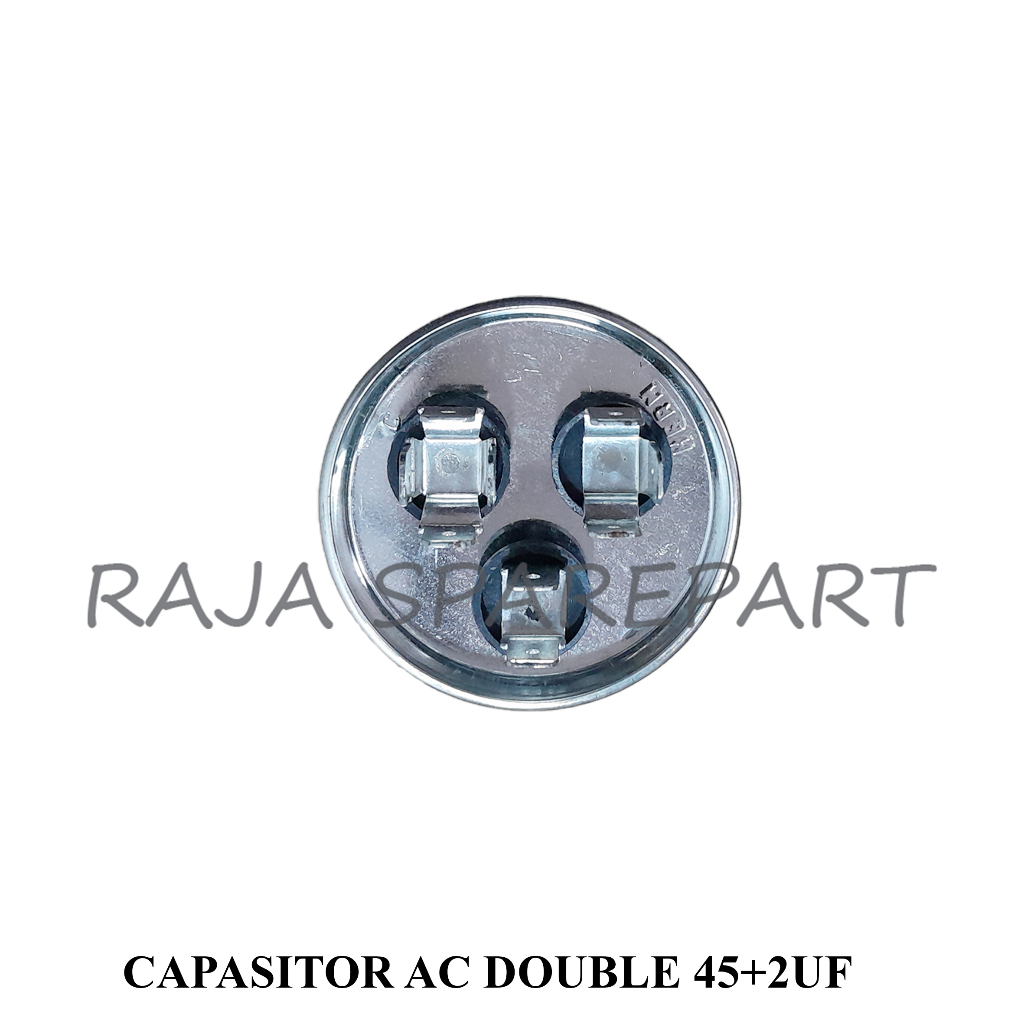 Capasitor Running AC Double 45+2UF