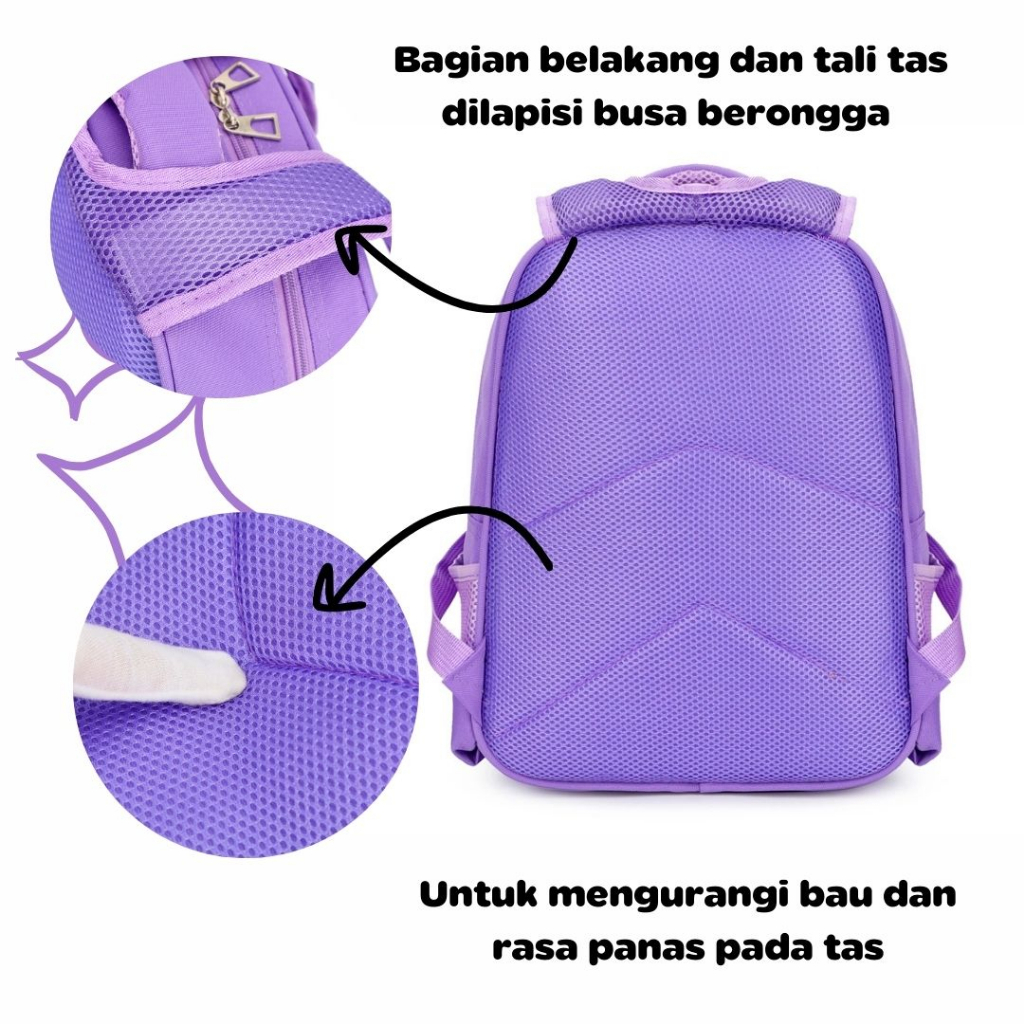 [MONA] Tas Ransel Anak Sekolah Lucu dan Imut Berbagai Karakter Kualitas Import Premium -M0220