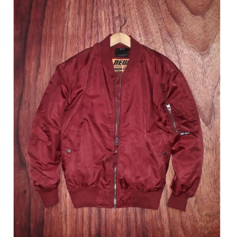 jaket bomber BERSHKA nice second preloved
