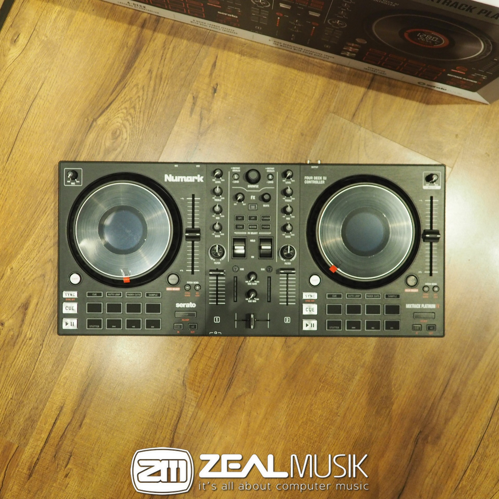 NUMARK Mixtrack PLATINUM FX DJ CONTROLLER 4 deck - Zeal Musik Jogja