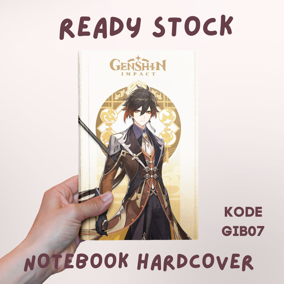 

BUKU NOTEBOOK GENSHIN IMPACT/ BUKU SEKOLAH/ BUKU CATATAN/ BUKU GENSHIN IMPACT KODE GIB07