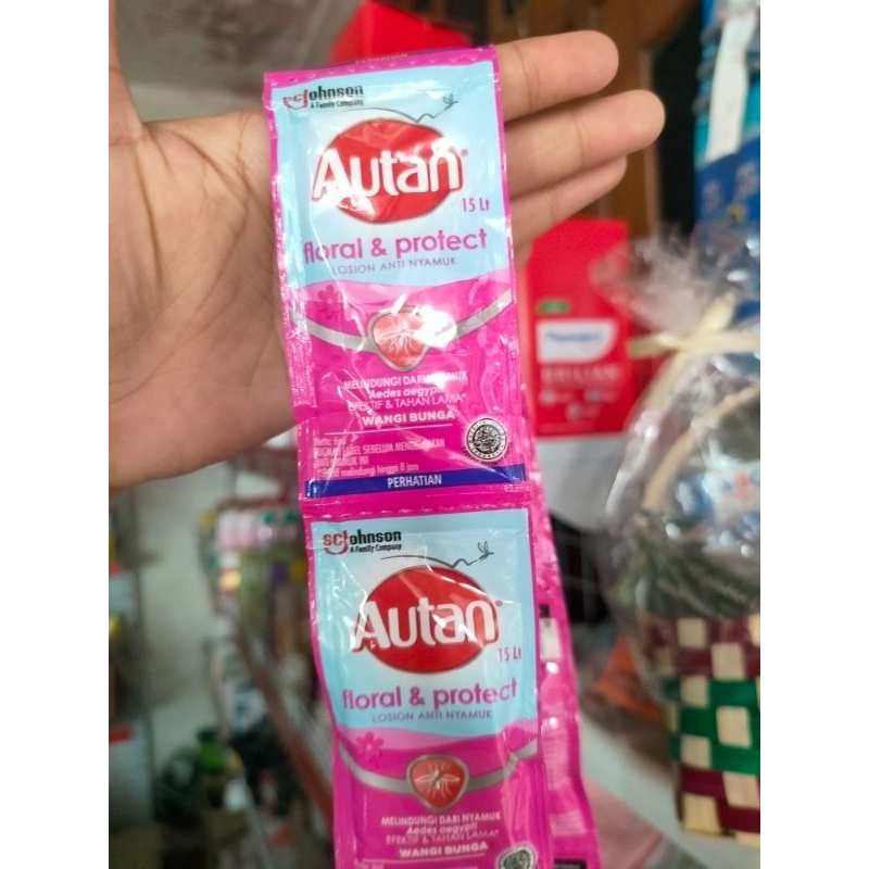 Autan sachet 6ml isi 12x6ml