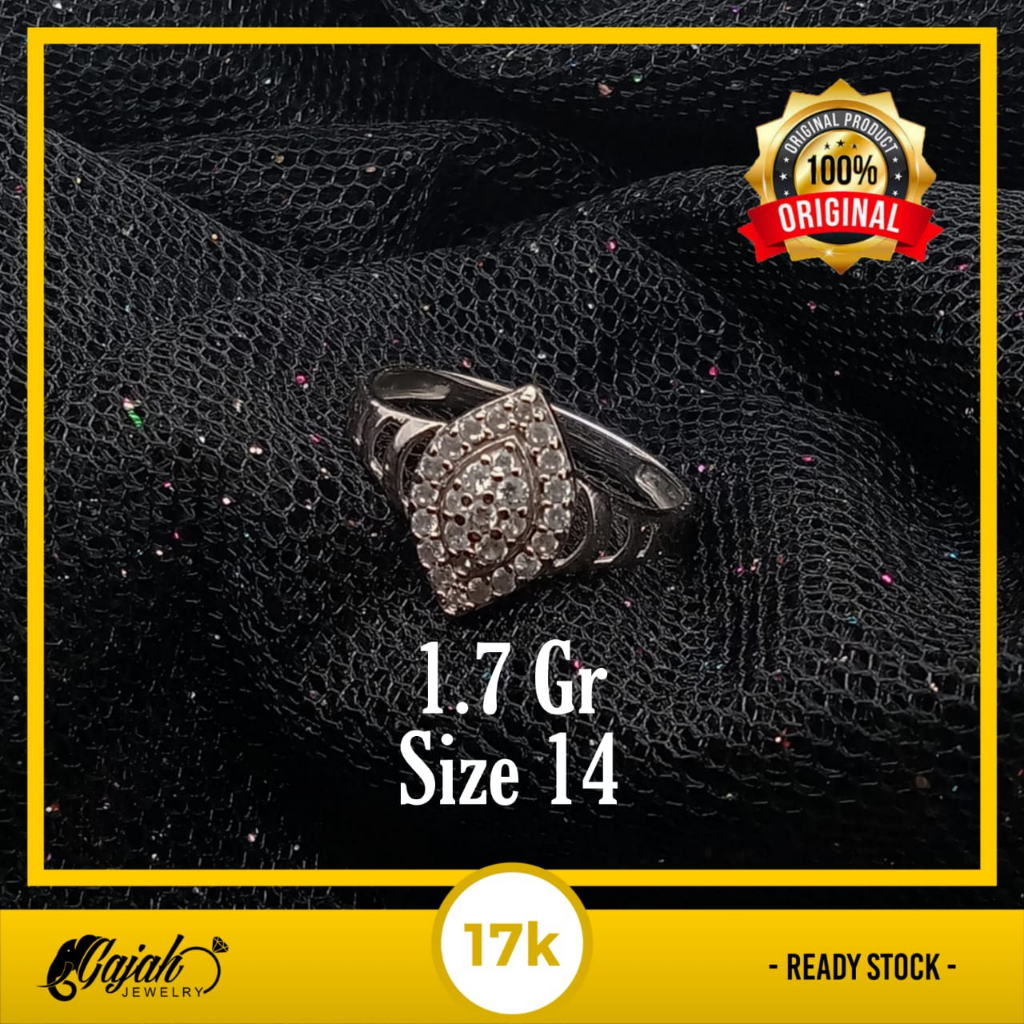 Cincin Emas 17K - 1.7 Gr Kadar 750 - 4623