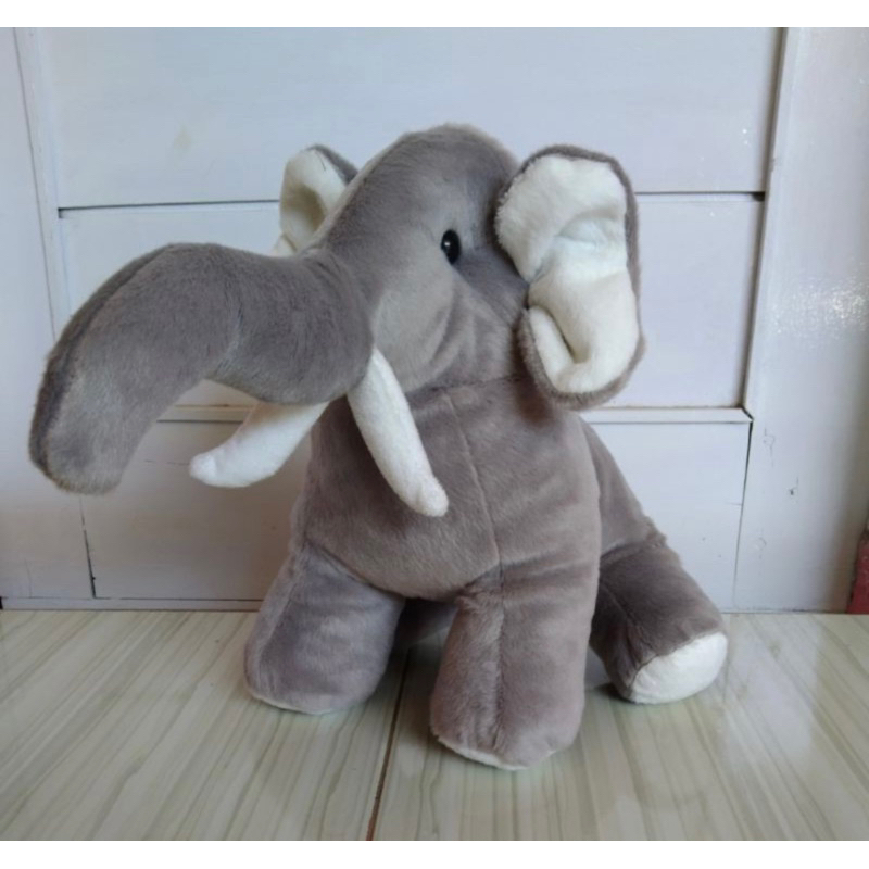 BONEKA GAJAH MAINAN GAJAH BONEKA HEWAN GAJAH MAINAN ANAK BAHAN HALUS SUPER LEMBUT