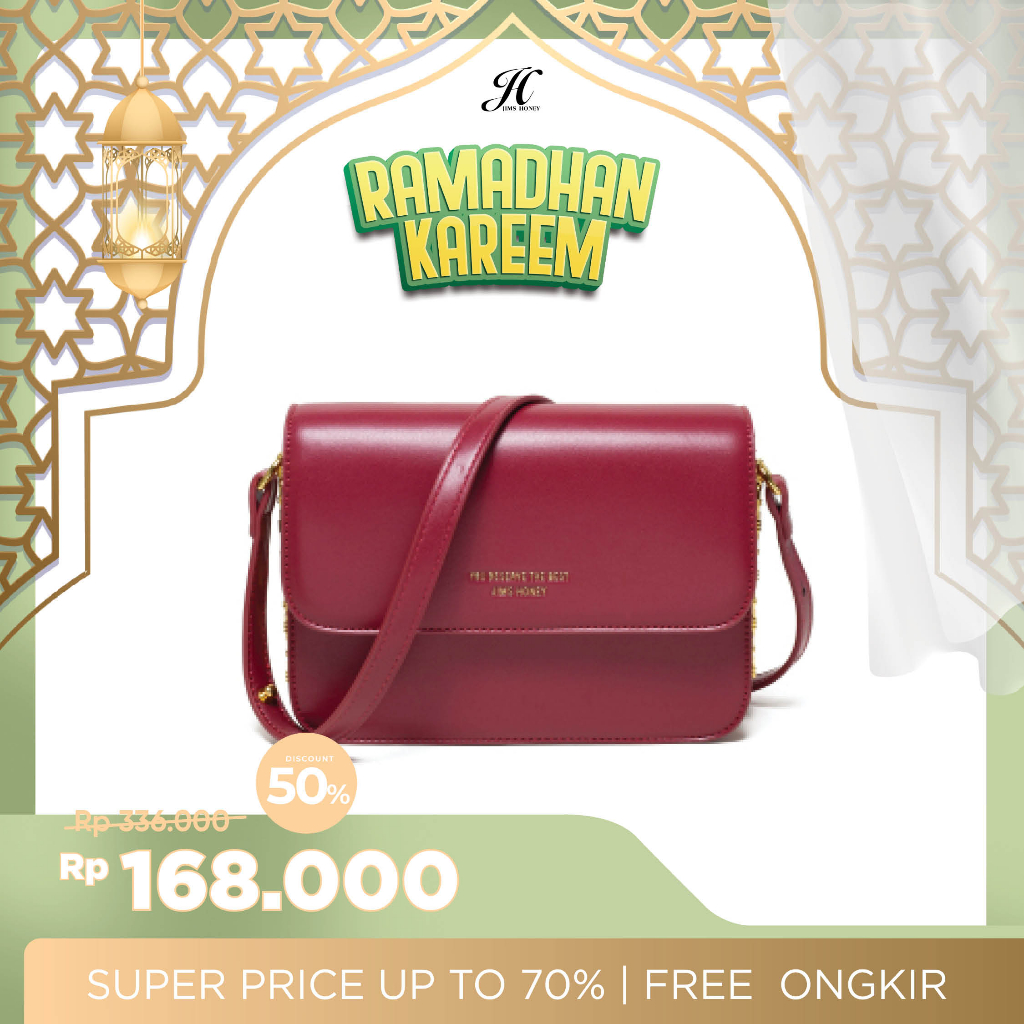 JIMS HONEY LAYLA BAG TAS SELEMPANG BAHU WANITA (FREE EXCLUSIVE BOX)